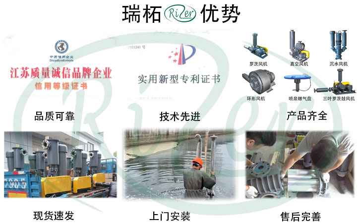 上海廠家直銷魯氏牌三葉羅茨鼓風機