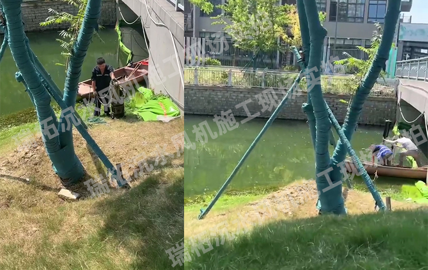 廠家直銷沉水式羅茨鼓風機上門安裝維護保養現場