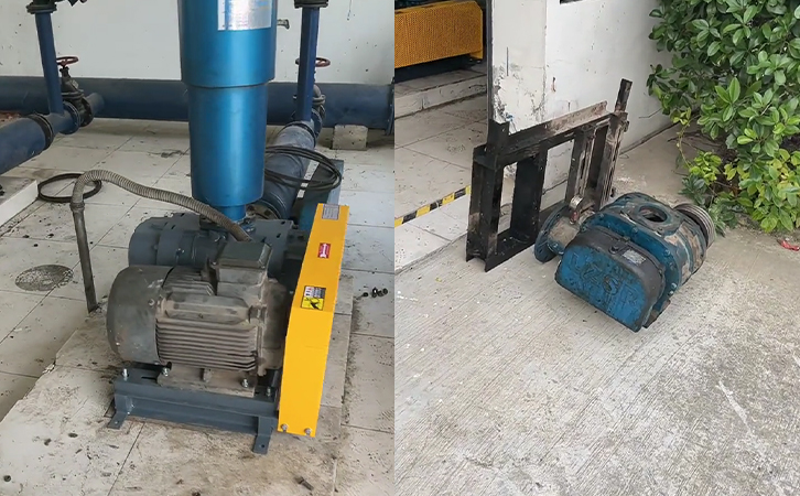 鼓風機安裝調試